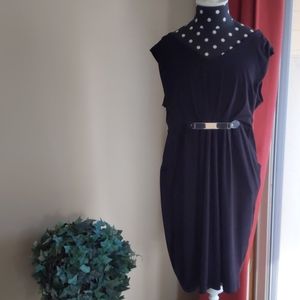 Sleeveless NY Collection Black Dress
